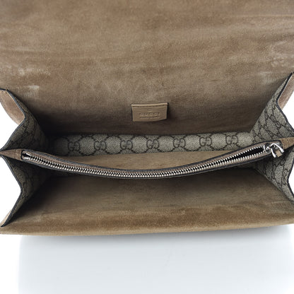 Gucci GG Supreme Monogram Beaded Small Dionysus Shoulder Bag Taupe 6 of 16