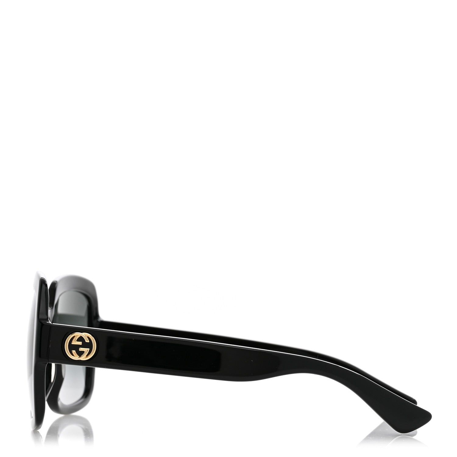 Gucci Acetate Square Frame Sunglasses GG0036S Black 3 of 9
