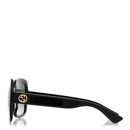 Gucci Acetate Square Frame Sunglasses GG0036S Black 3 of 9