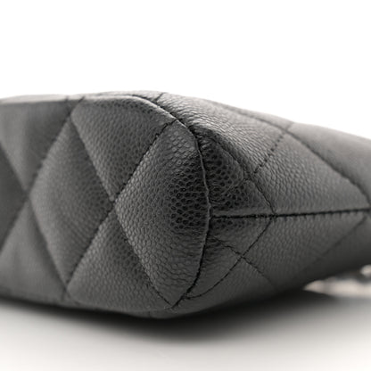 Chanel Caviar Quilted Classic Clutch with Chain Black 10 of 12