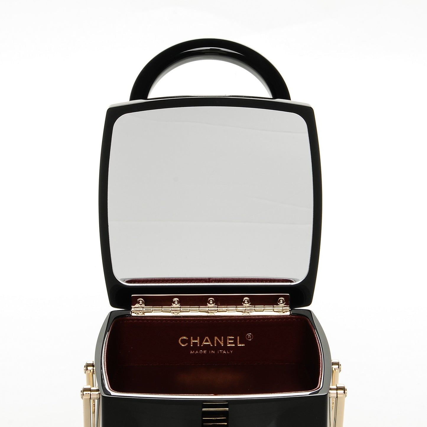 Plexiglass Evening in L'Atelier Minaudiere Jewelry Box Black