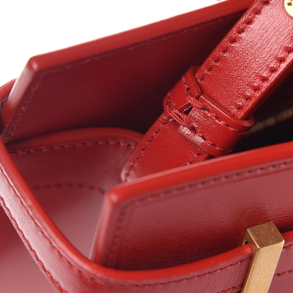 Saint Laurent Calfskin Small Manhattan Shopper Tote Red 12 of 12
