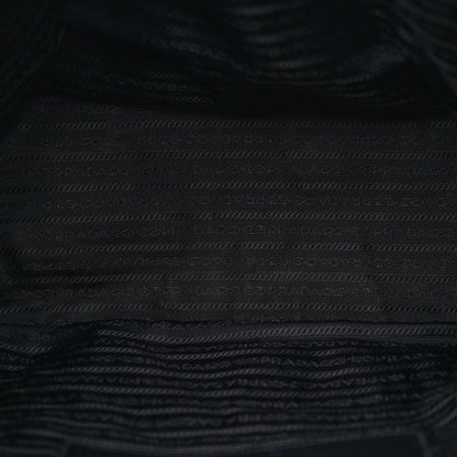 Prada Soft Calf Tote Black 5 of 14