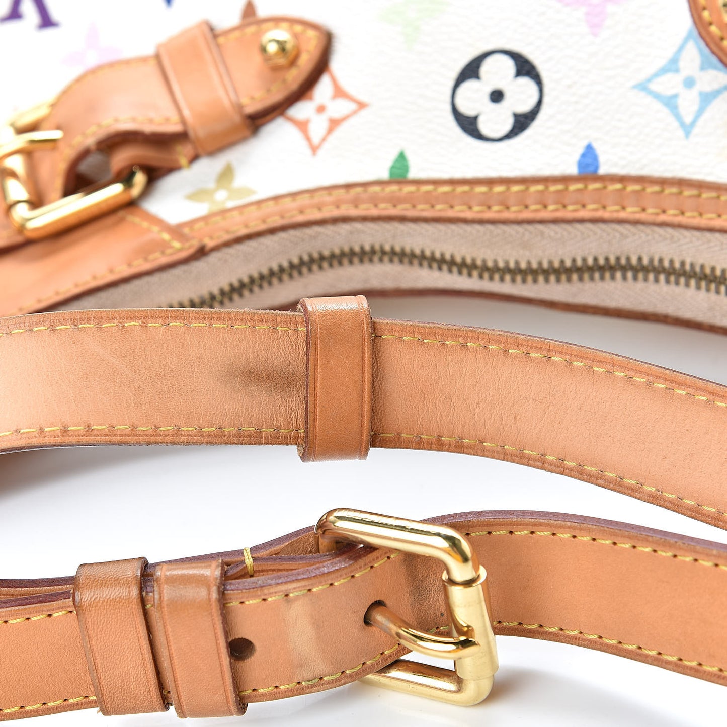Monogram Multicolor Greta White