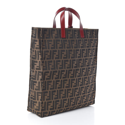 Fendi Zucca Special Shopping Tote Tobacco Granada 3 of 10