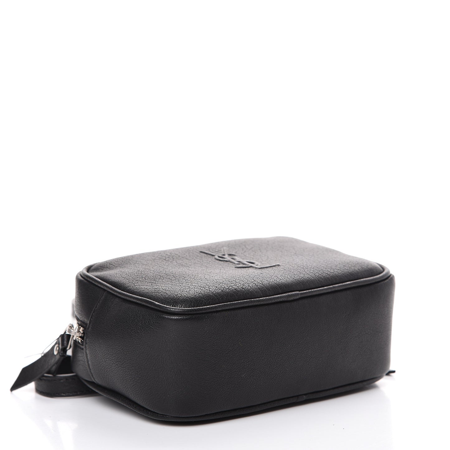 Lambskin Monogram Lou Belt Bag Black