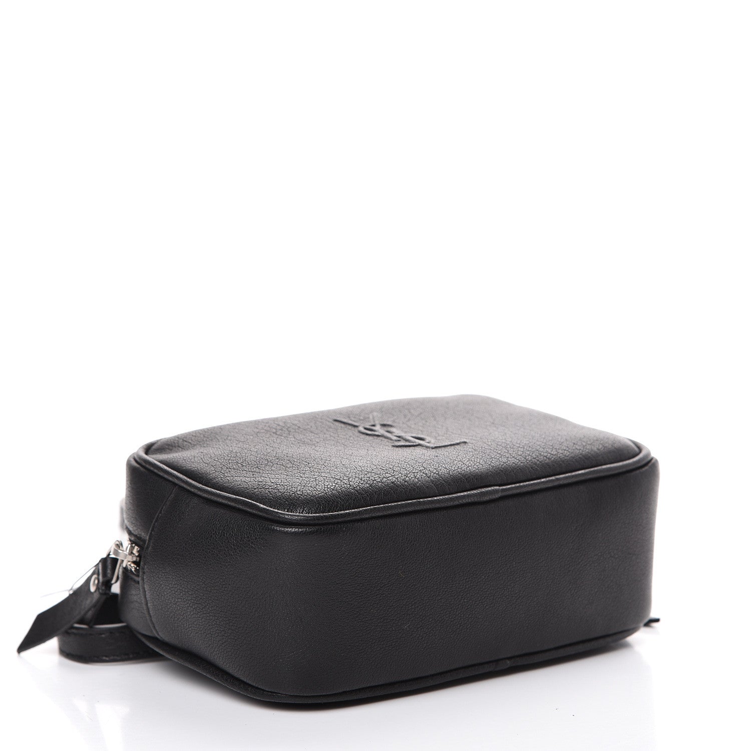 Saint Laurent Lambskin Monogram Lou Belt Bag Black 3 of 9