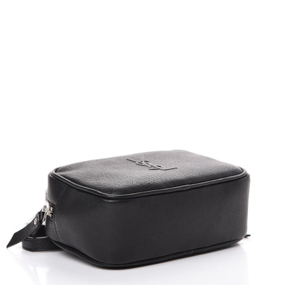 Saint Laurent Lambskin Monogram Lou Belt Bag Black 3 of 9