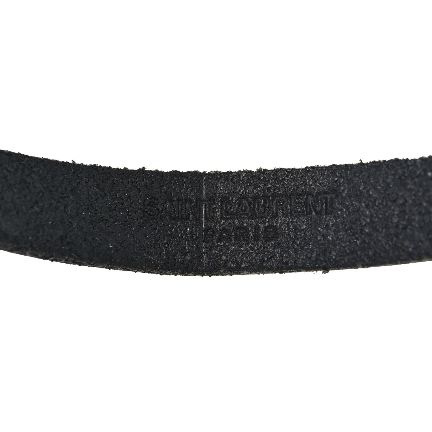 Saint Laurent Calfskin Opyum Bracelet S Black 8 of 8