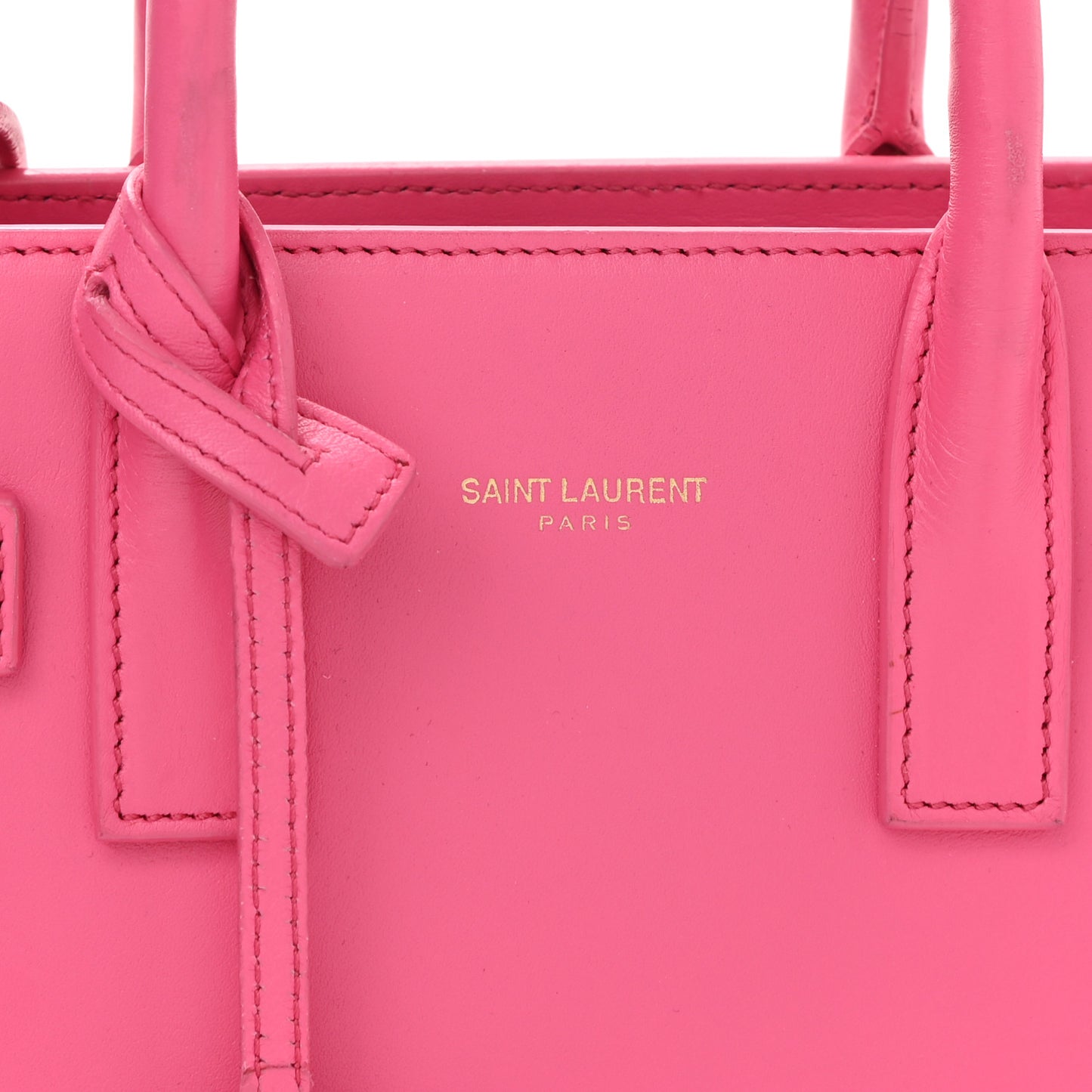 Calfskin Nano Sac De Jour Lipstick Fuchsia
