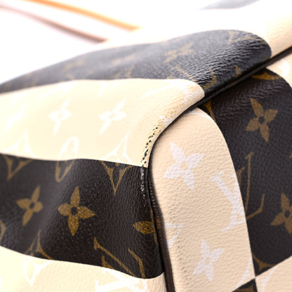 Louis Vuitton Monogram Rayures Neverfull MM 8 of 22
