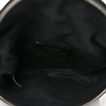 Chanel Lambskin Quilted Waist Belt Bag Black 4 of 8