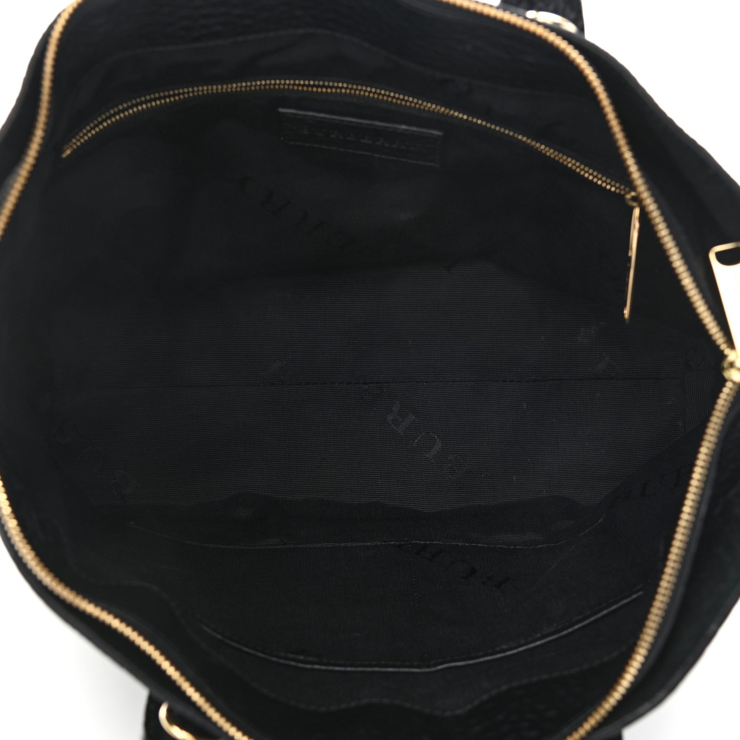 Heritage Grain Check Embossed Medium Dewsbury Tote Black