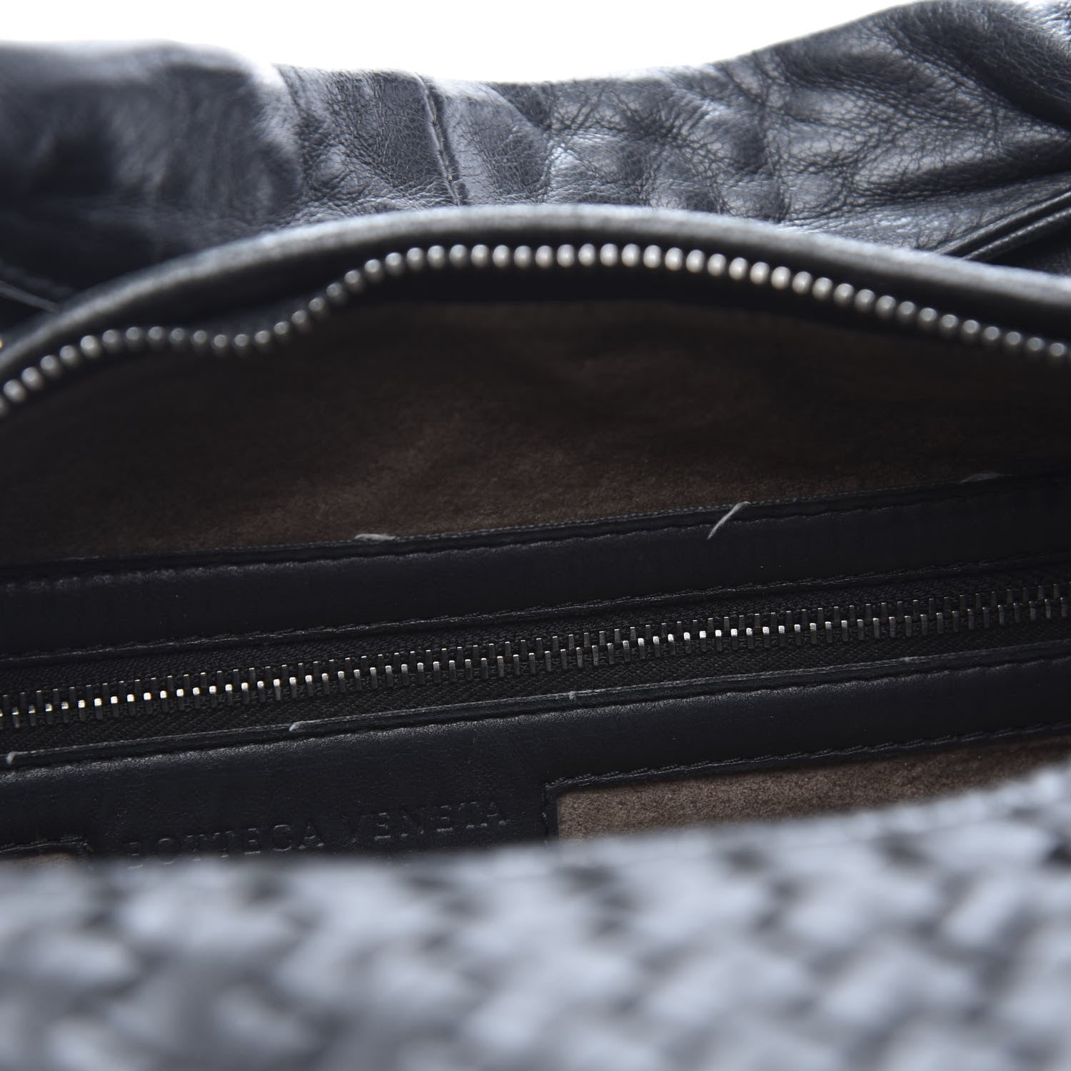 Bottega Veneta Nappa Intrecciato Large Veneta Hobo Black 9 of 12