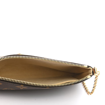 Louis Vuitton Monogram Pochette Milla MM 5 of 8