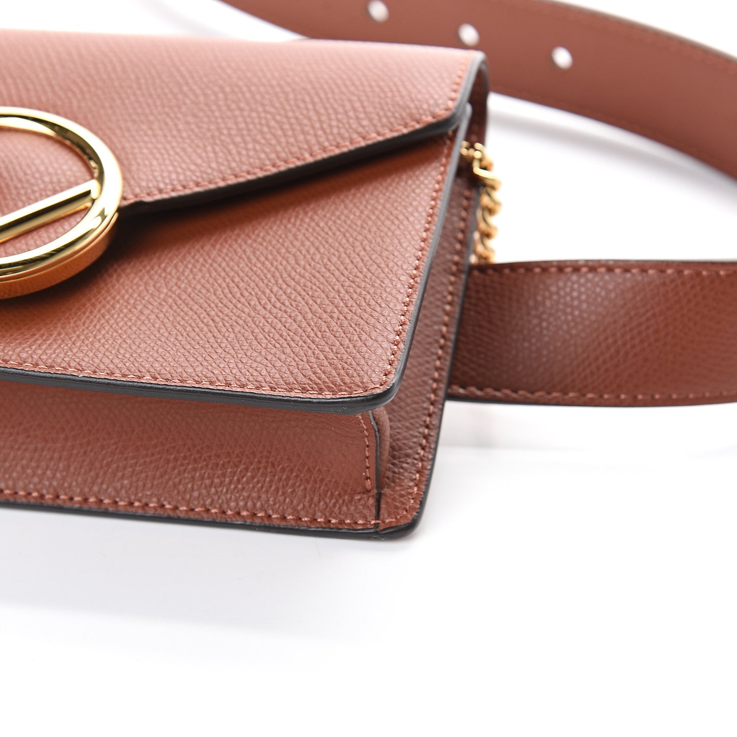 Vitello Cruise F is Fendi Envelope Belt Bag Rust
