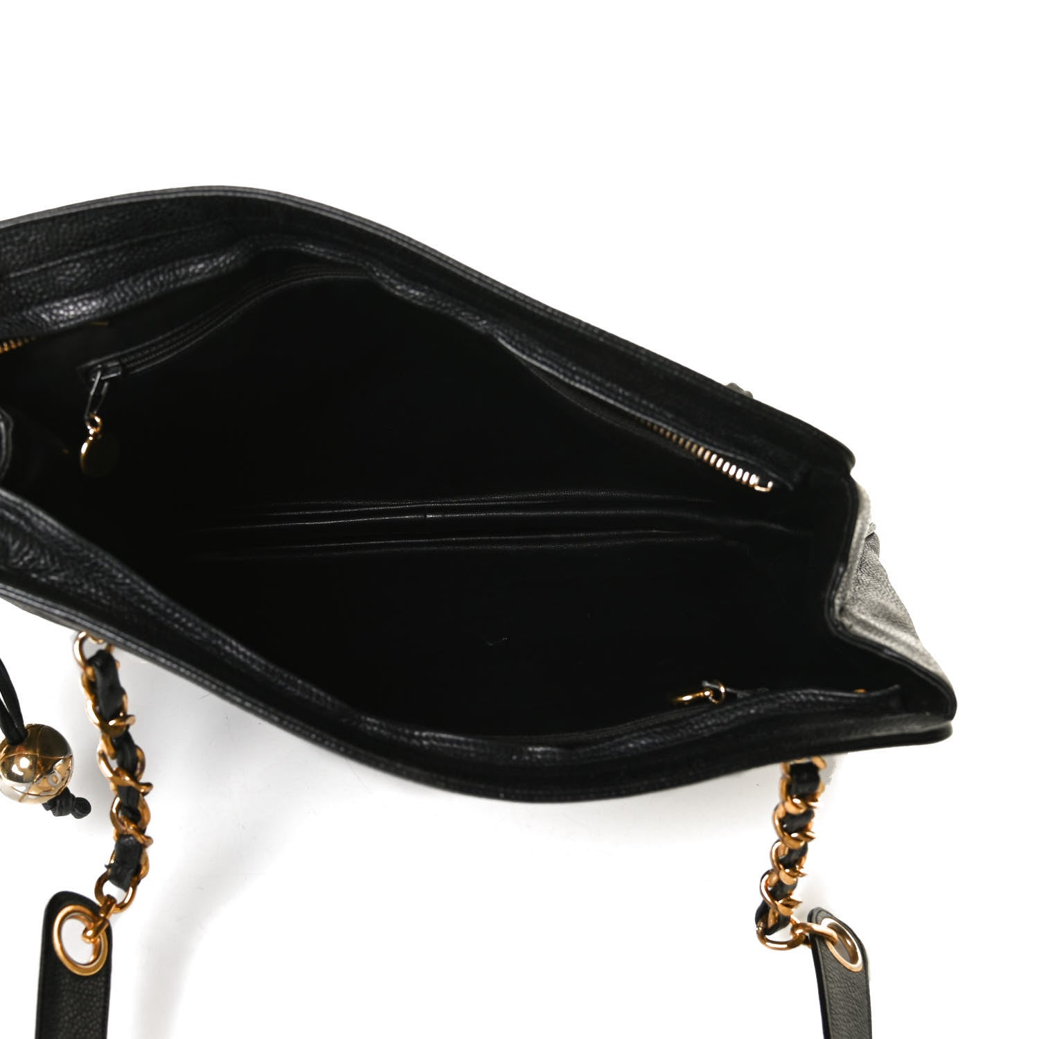 Chanel Caviar CC Shoulder Bag Black 5 of 16