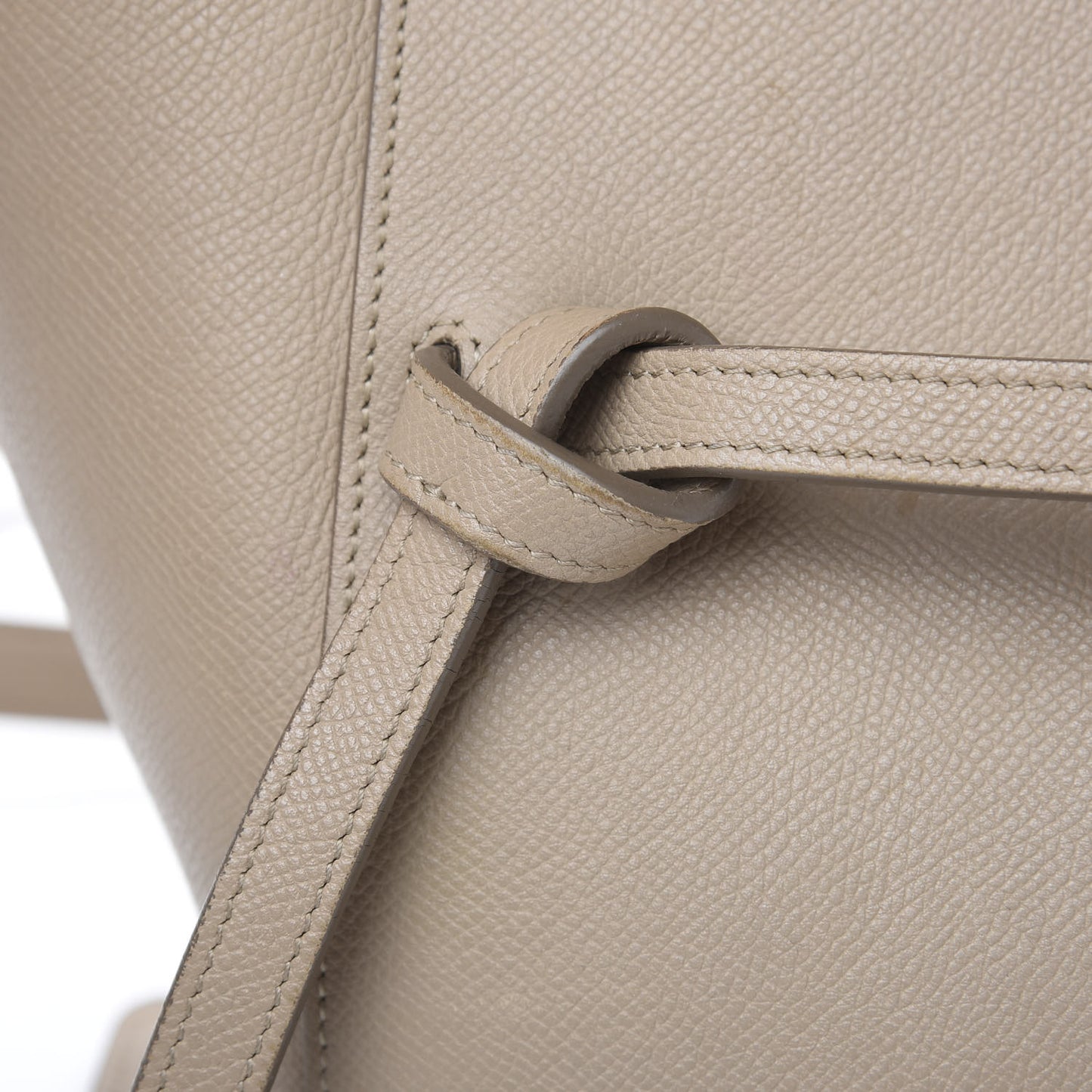 Grained Calfskin Mini Belt Bag Dune