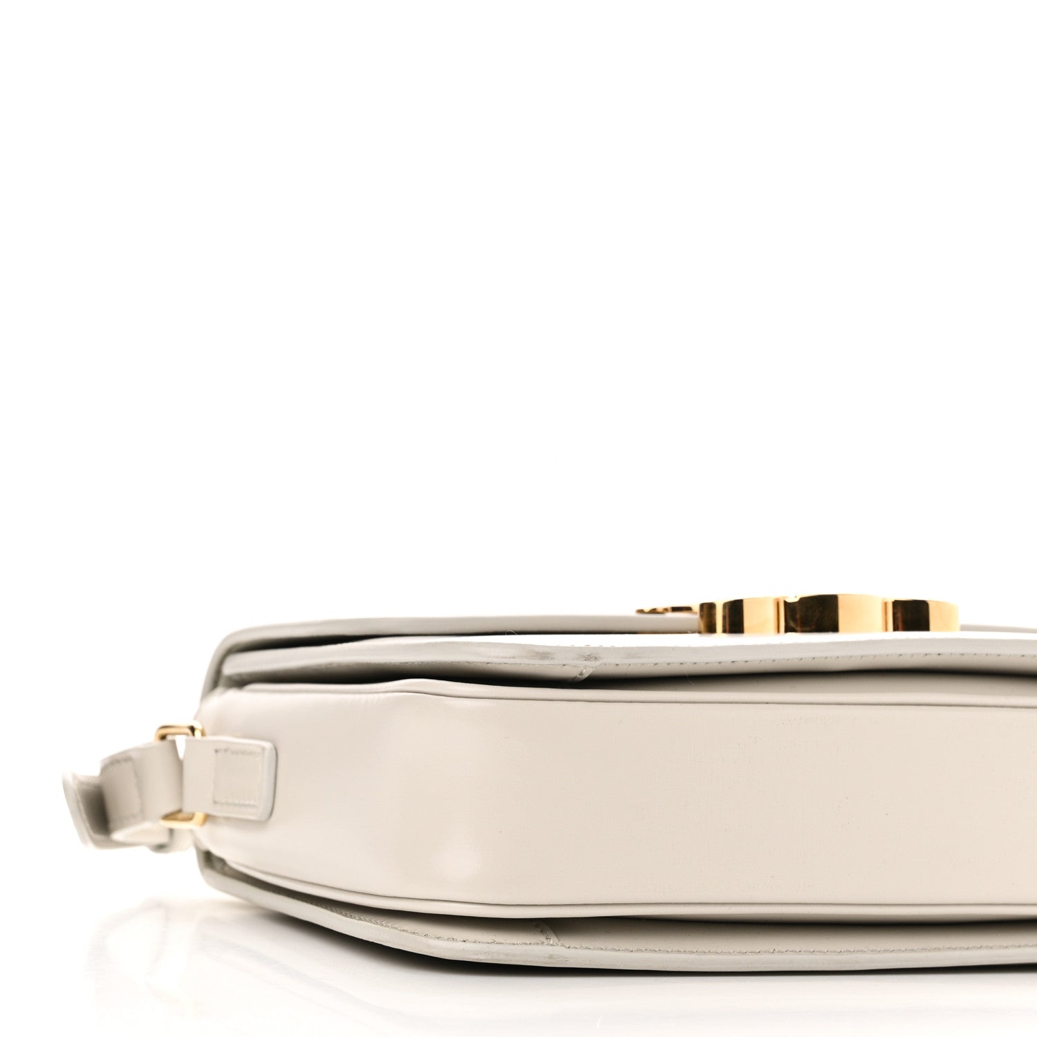 Celine Shiny Calfskin Teen Triomphe Chalk 8 of 10