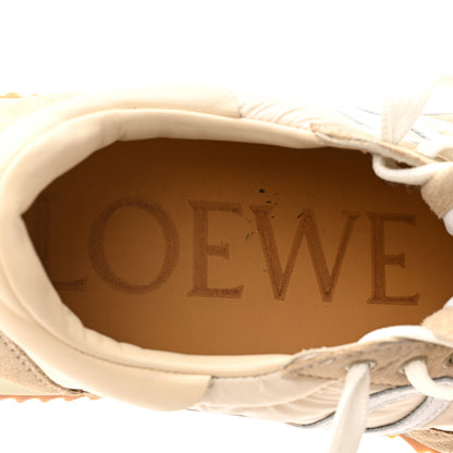 Loewe Nylon Suede Flow Runners Sneakers 37 Beige 7 of 11