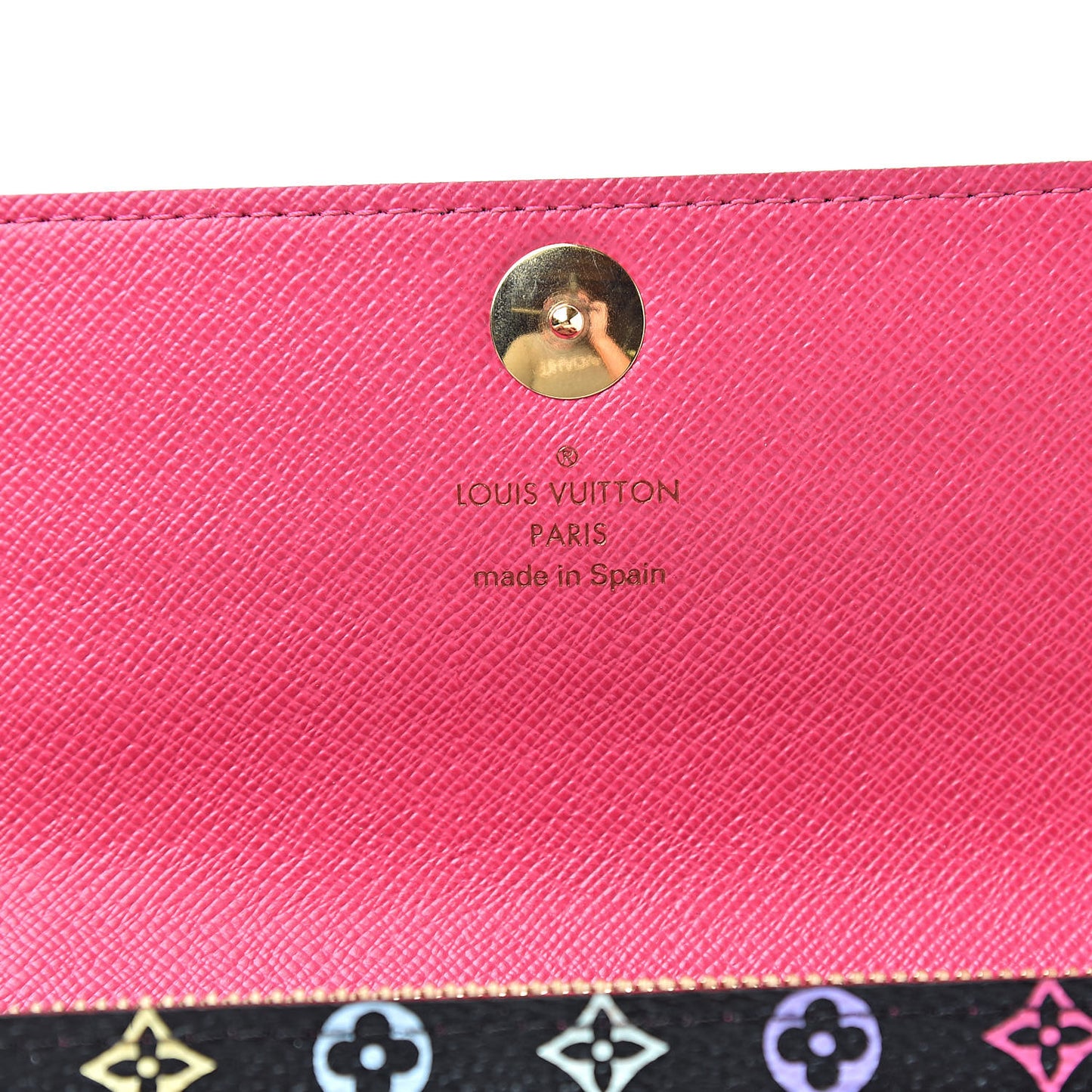 Monogram Multicolor Sarah Wallet Black Grenade