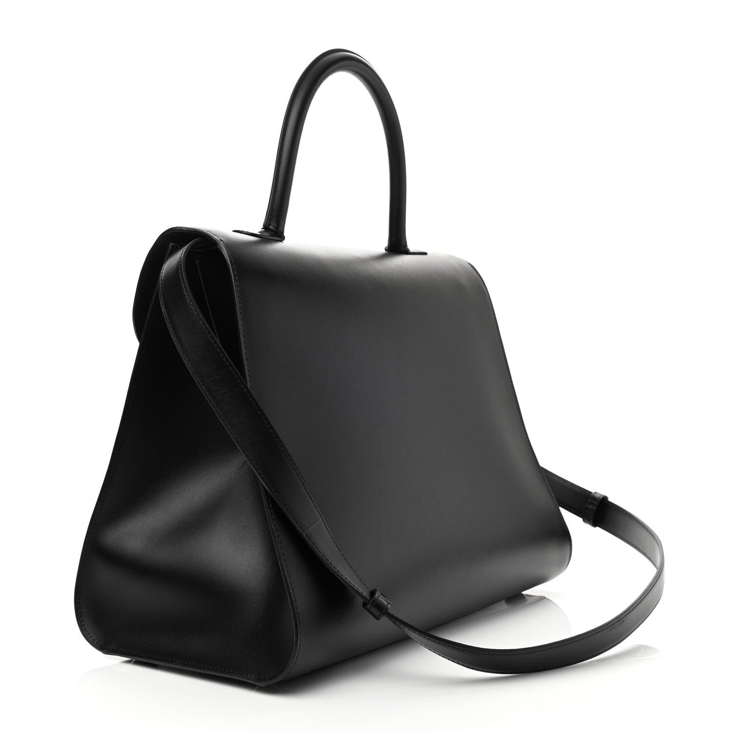Delvaux Box Calfskin GM Brillant Satchel Black 3 of 12