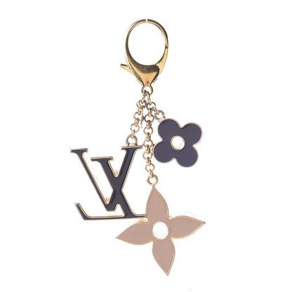 Louis Vuitton Fleur De Monogram Bag Charm Dore 3 of 6