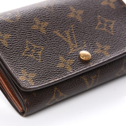 Louis Vuitton Monogram Porte-Monnaie Tresor Wallet 6 of 12