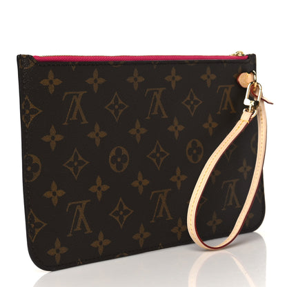 Louis Vuitton Monogram Neverfull MM GM Pochette Pivoine 2 of 8