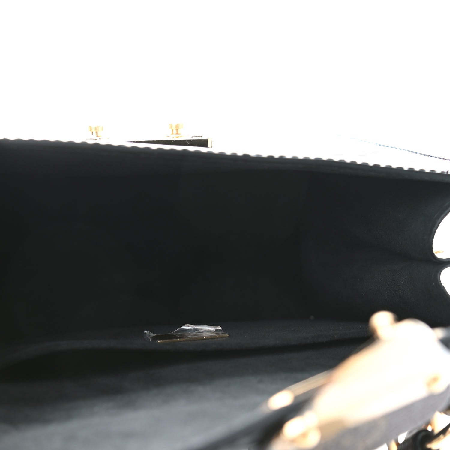 Louis Vuitton Vernis Epi Monogram Spring Street Black 5 of 8