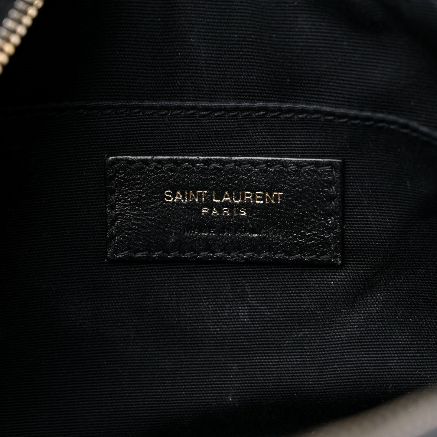 Calfskin Matelasse Monogram Lou Camera Bag Black