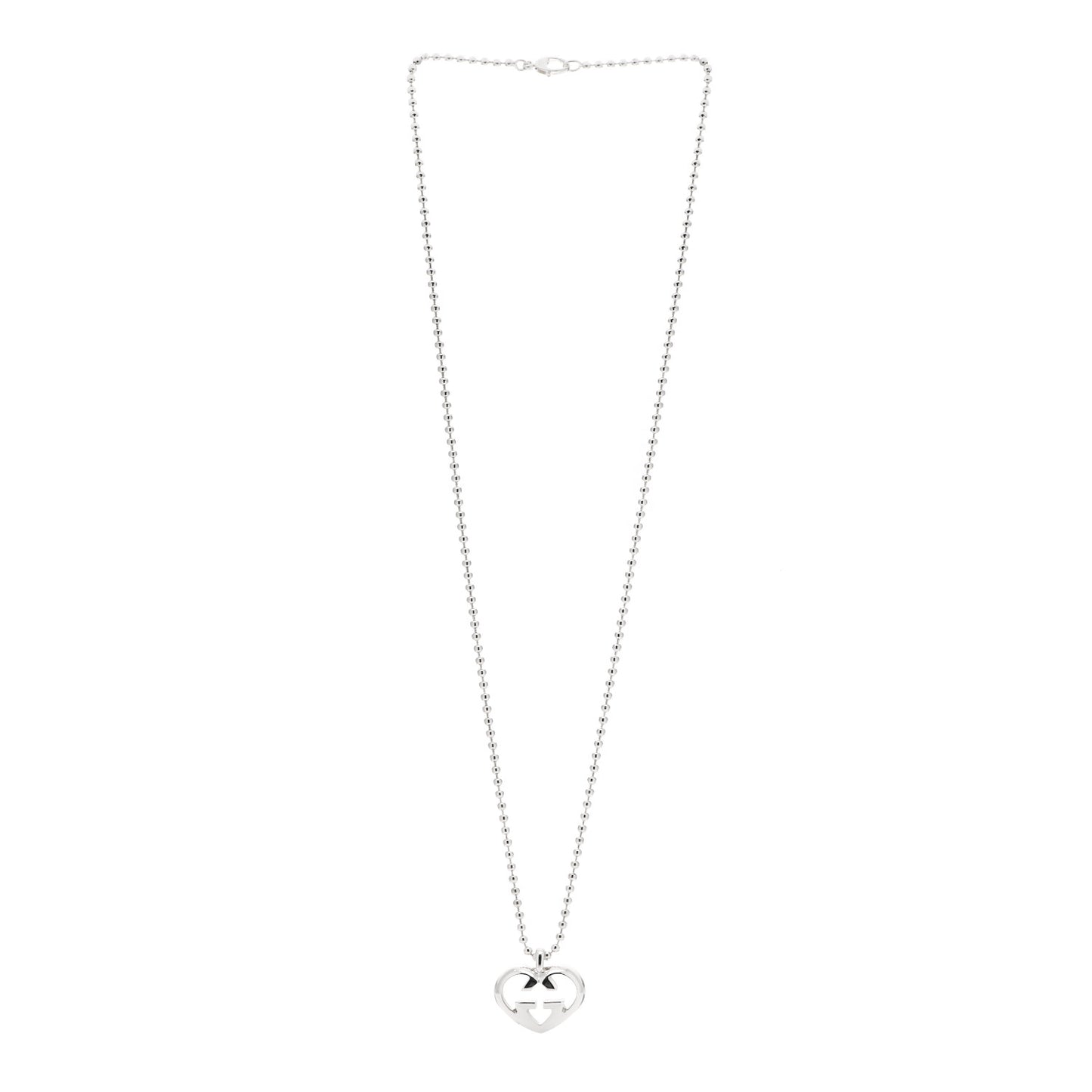 Sterling Silver Britt Heart Pendant Necklace