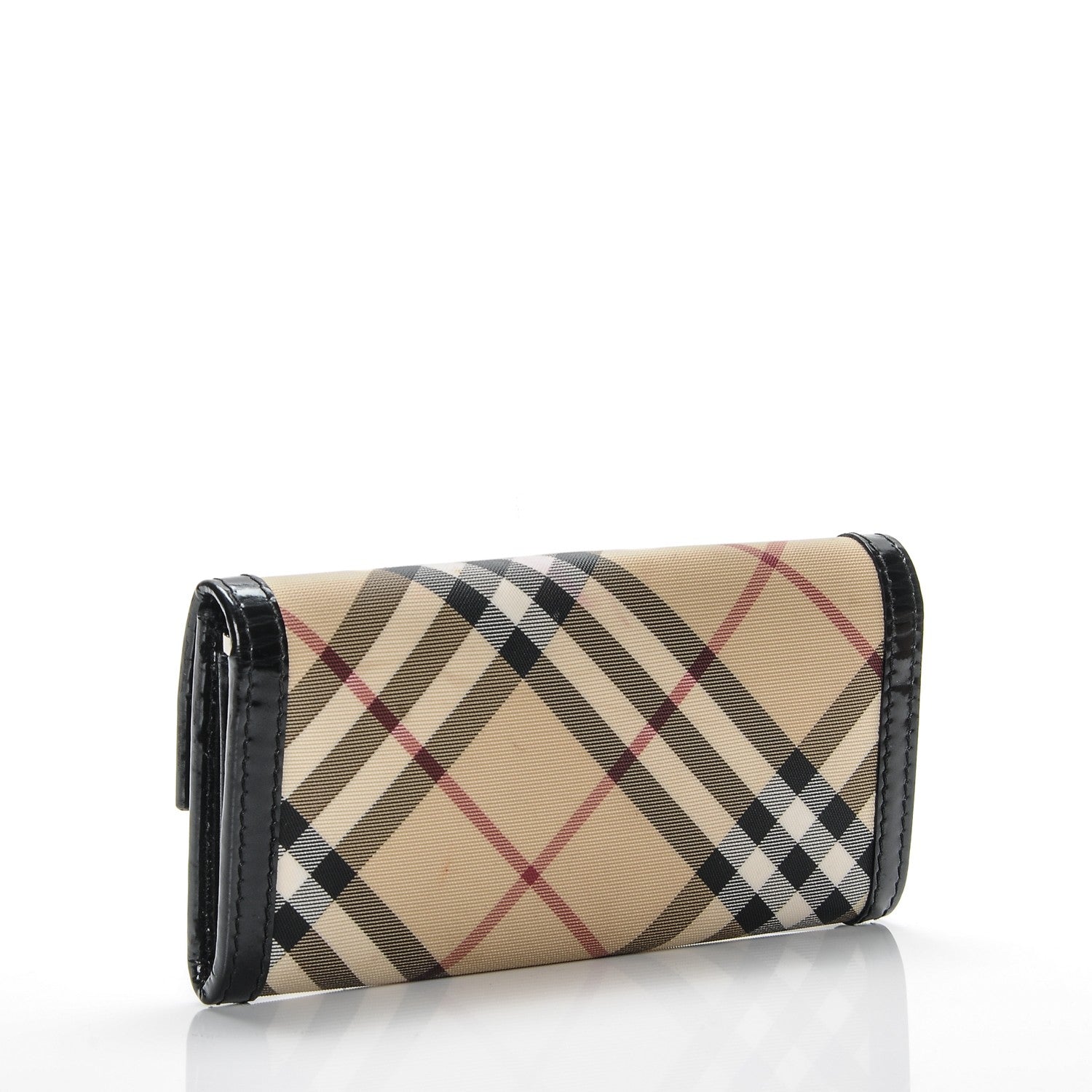 Burberry Nova Check Continental Wallet Black 3 of 7