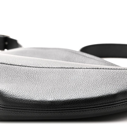 The Row Grained Calfskin Jouve Bag Black 9 of 9