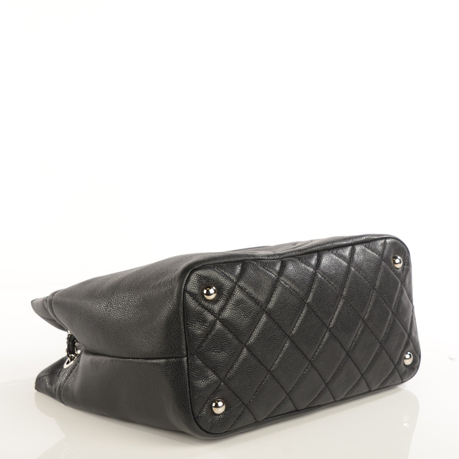 Chanel Caviar CC Timeless Soft Tote Black 4 of 7