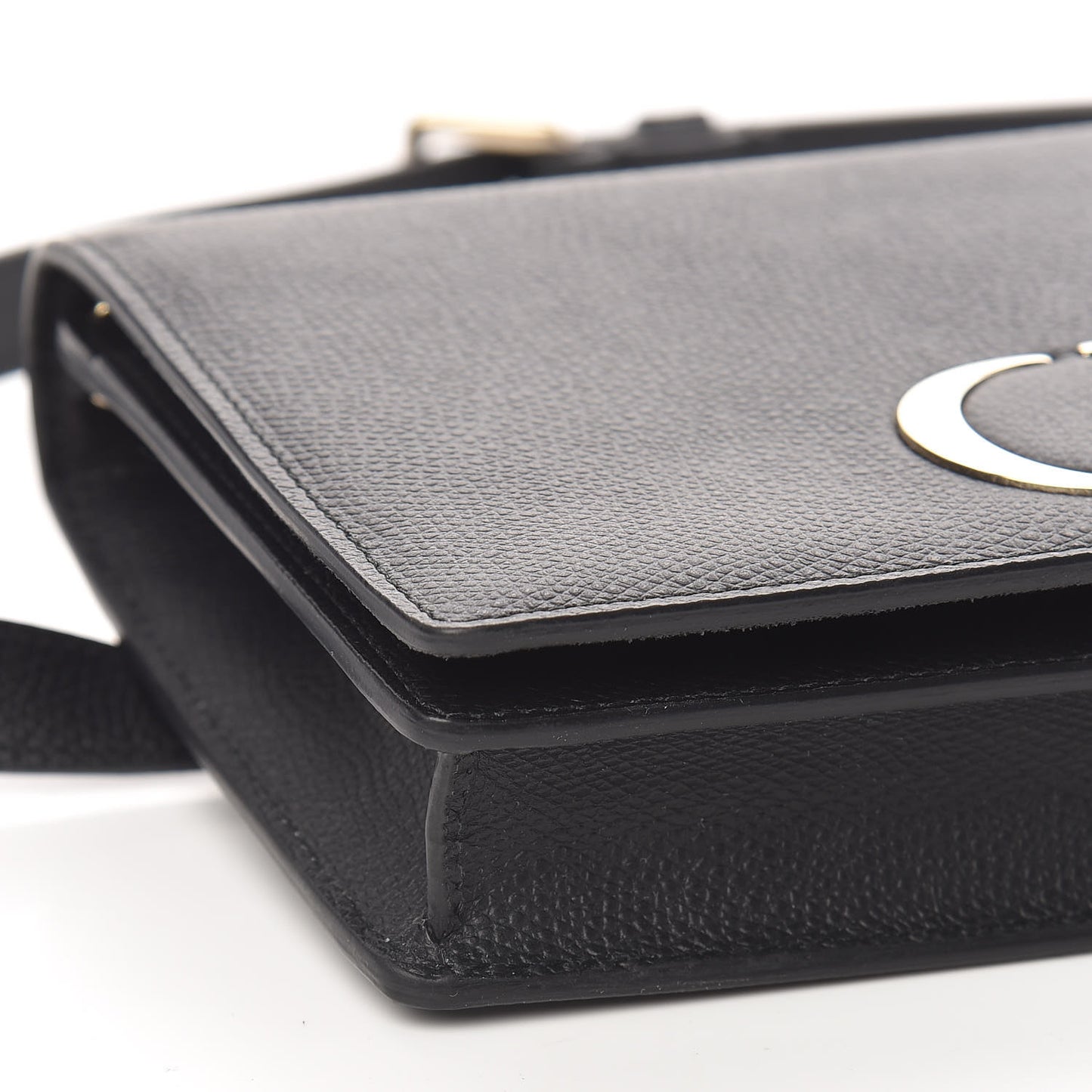 Calfskin 30 Montaigne 2 in 1 Pouch Black