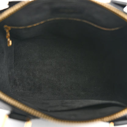 Louis Vuitton Empreinte Monogram Giant Speedy Bandouliere 25 Black 5 of 14