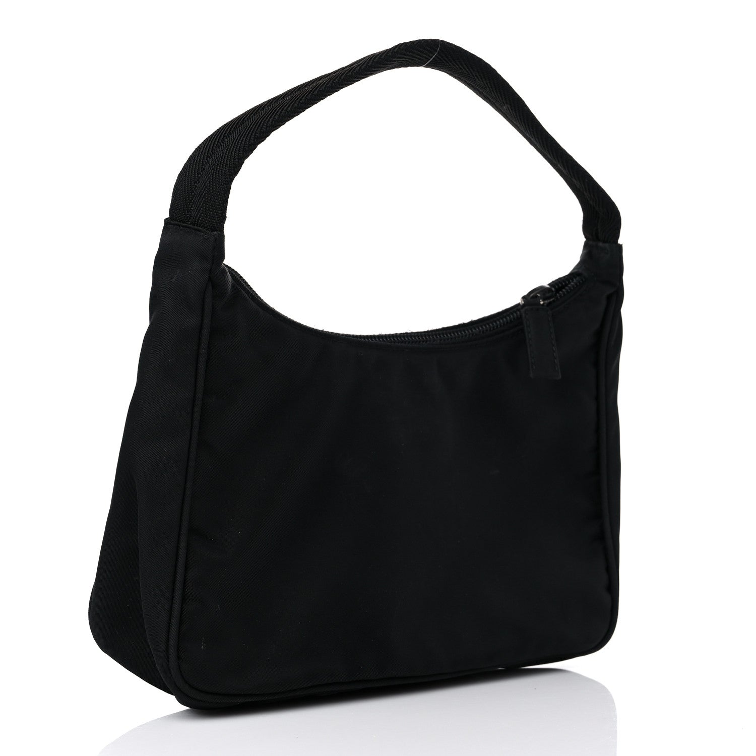Prada Tessuto Nylon Shoulder Bag Black 3 of 15