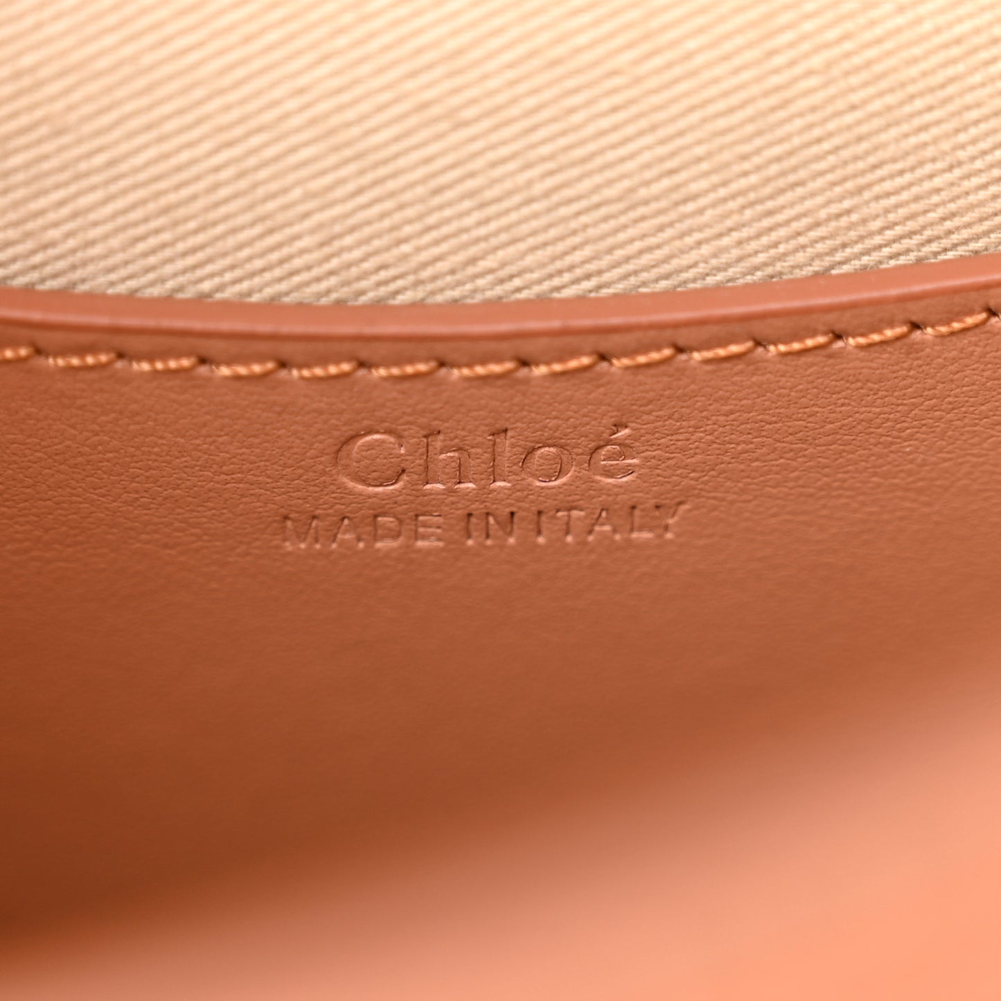 Calfskin Small Tess Bag Muted Brown