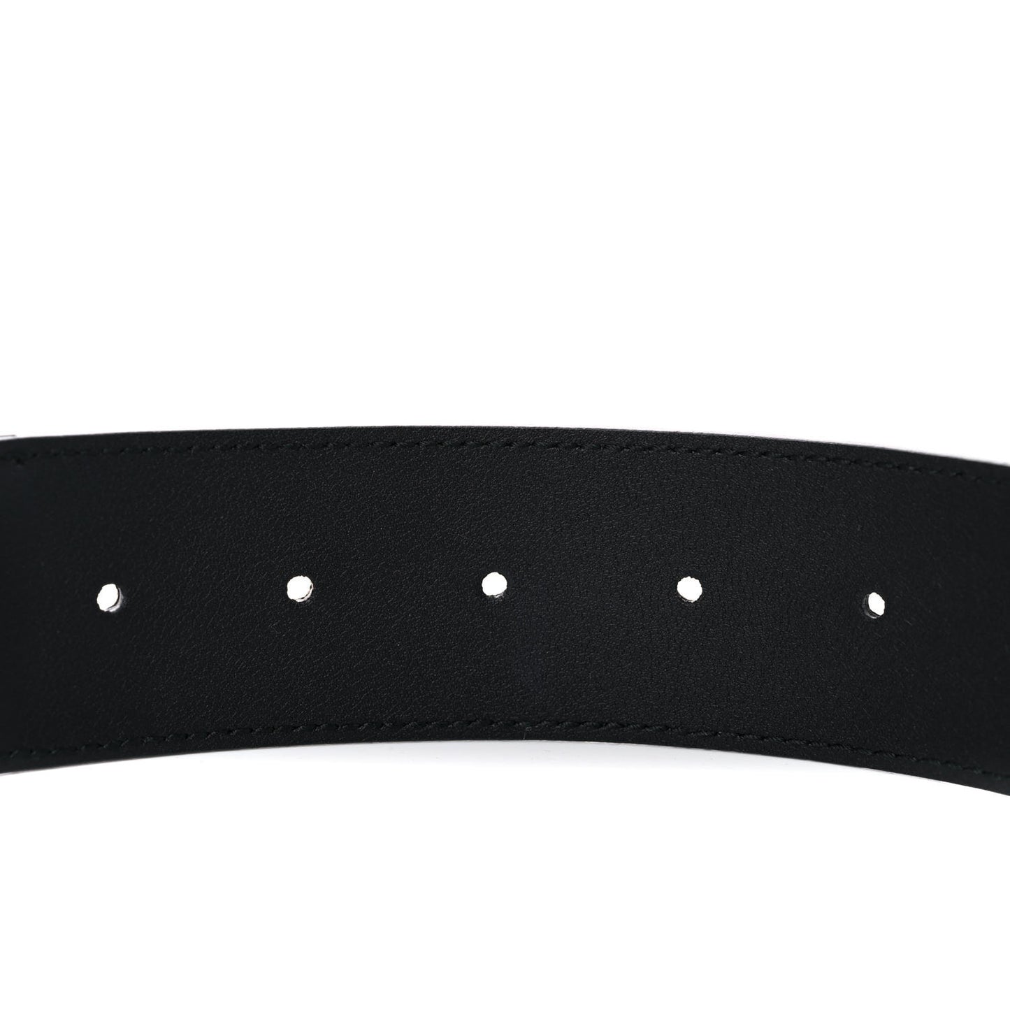 Nylon Calfskin Double G Web 40mm Belt 85 34 Green Red Black