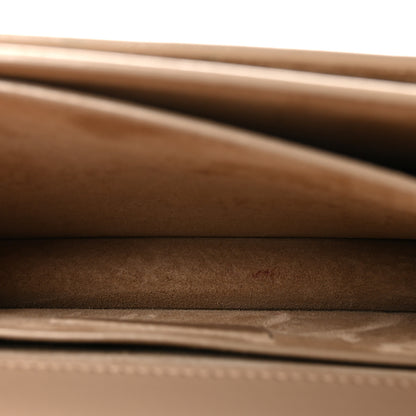 Saint Laurent Calfskin Medium Monogram Sunset Dark Beige 5 of 9