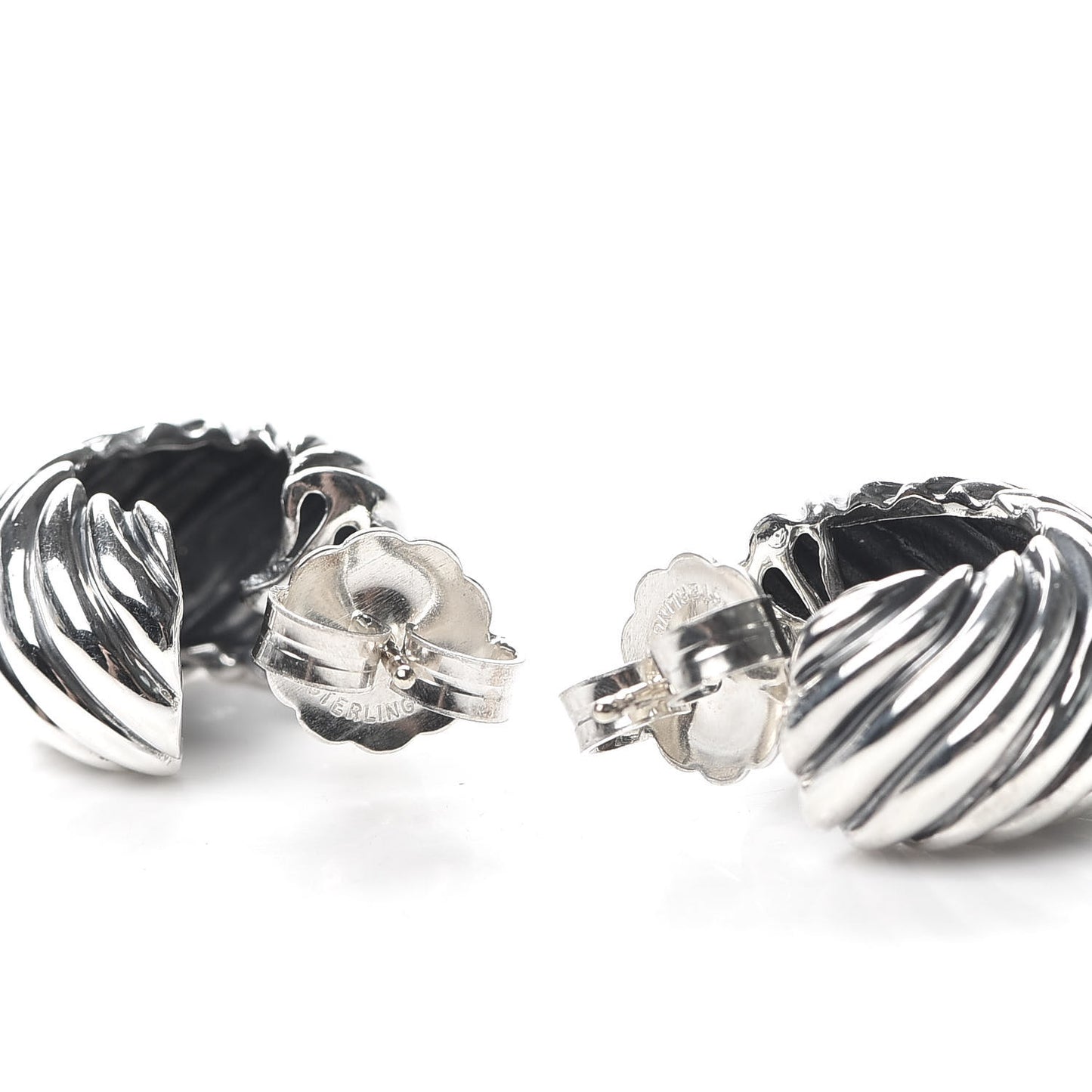 Sterling Silver Cable Classics Hoop Earrings