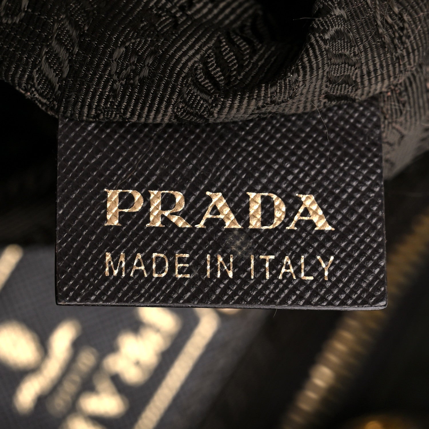 Prada Nylon Jacquard Logo Tote Corda Militaire 8 of 15
