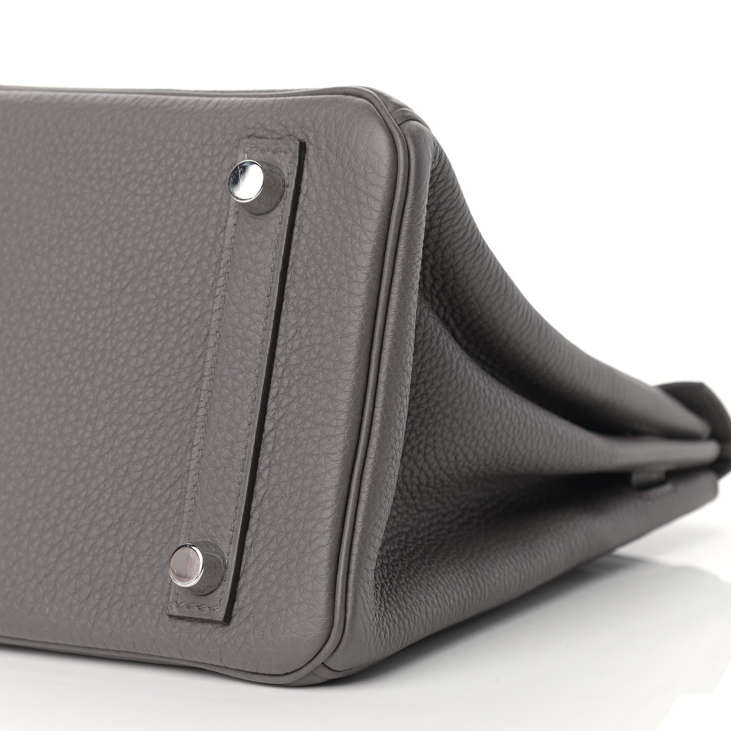 Hermes Togo Birkin 25 Etain 9 of 11