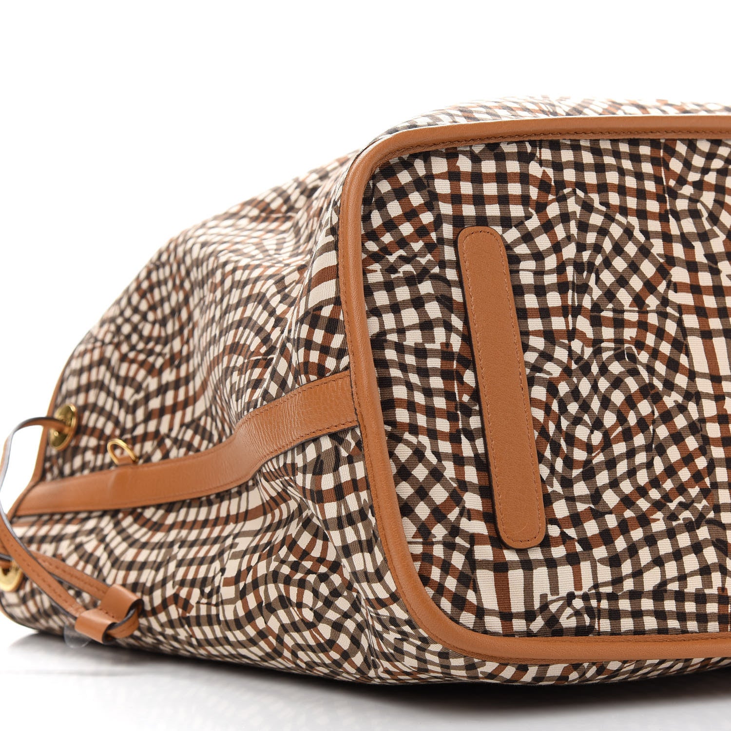 MCM Visetos Large Liz Reversible Shopper Tote Cognac 11 of 12