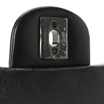 Chanel Lambskin Quilted Mini Top Handle Rectangular Flap So Black So Black 7 of 11