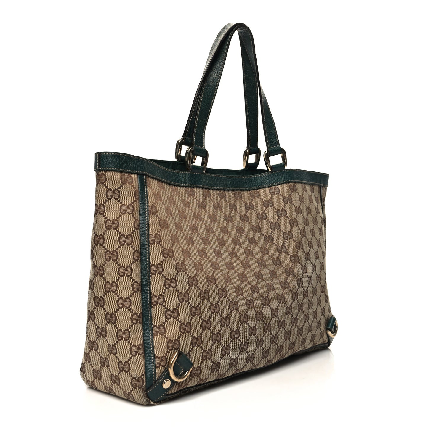 Monogram Large Abbey Tote Green