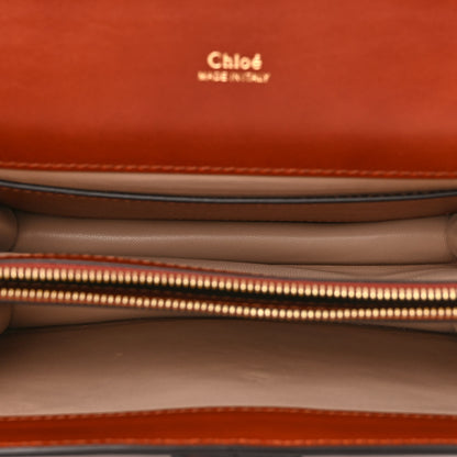 Chloe Shiny Goatskin Calfskin Aby Chain Shoulder Bag 5 of 11
