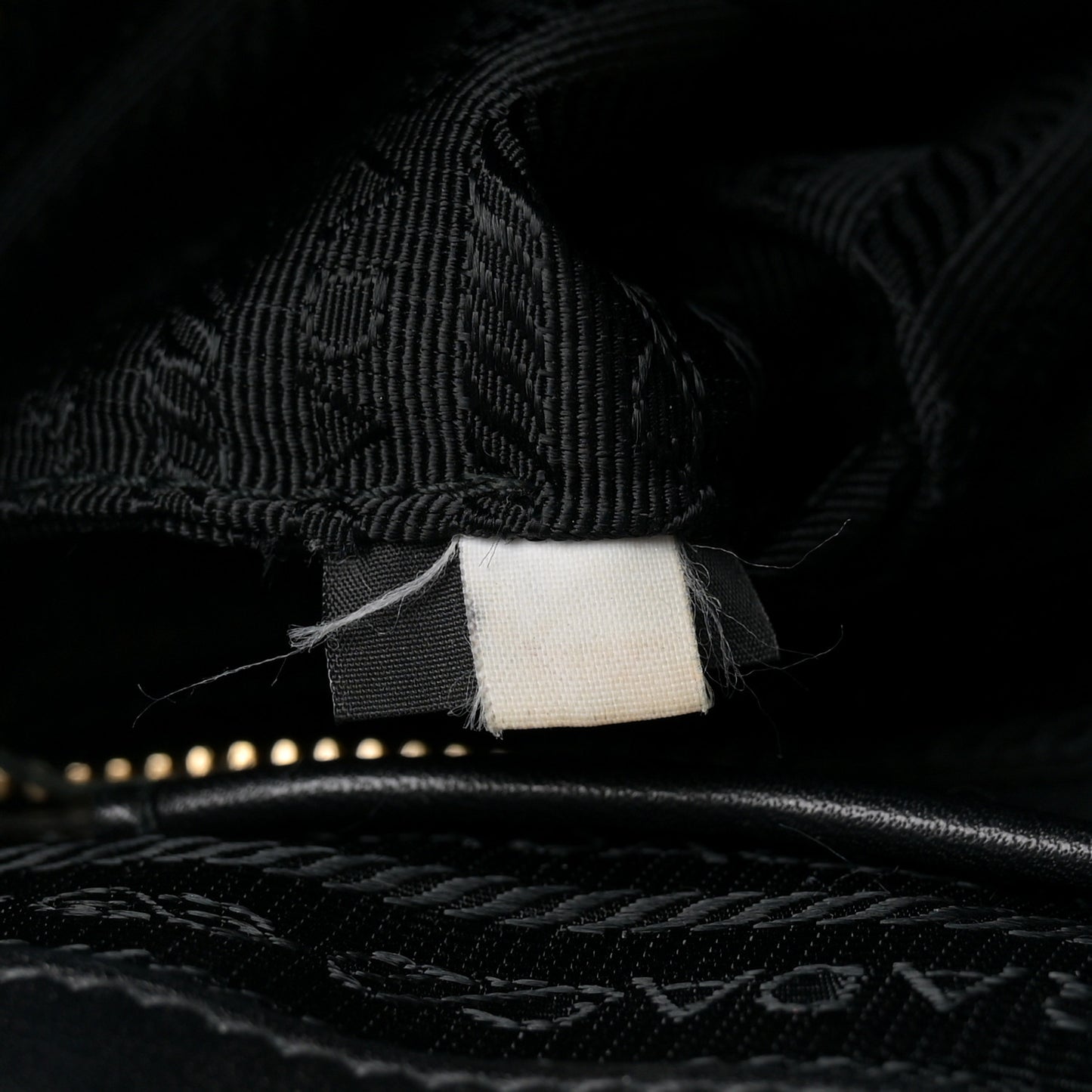 Tessuto Nylon Soft Calfskin Shopping Satchel Black