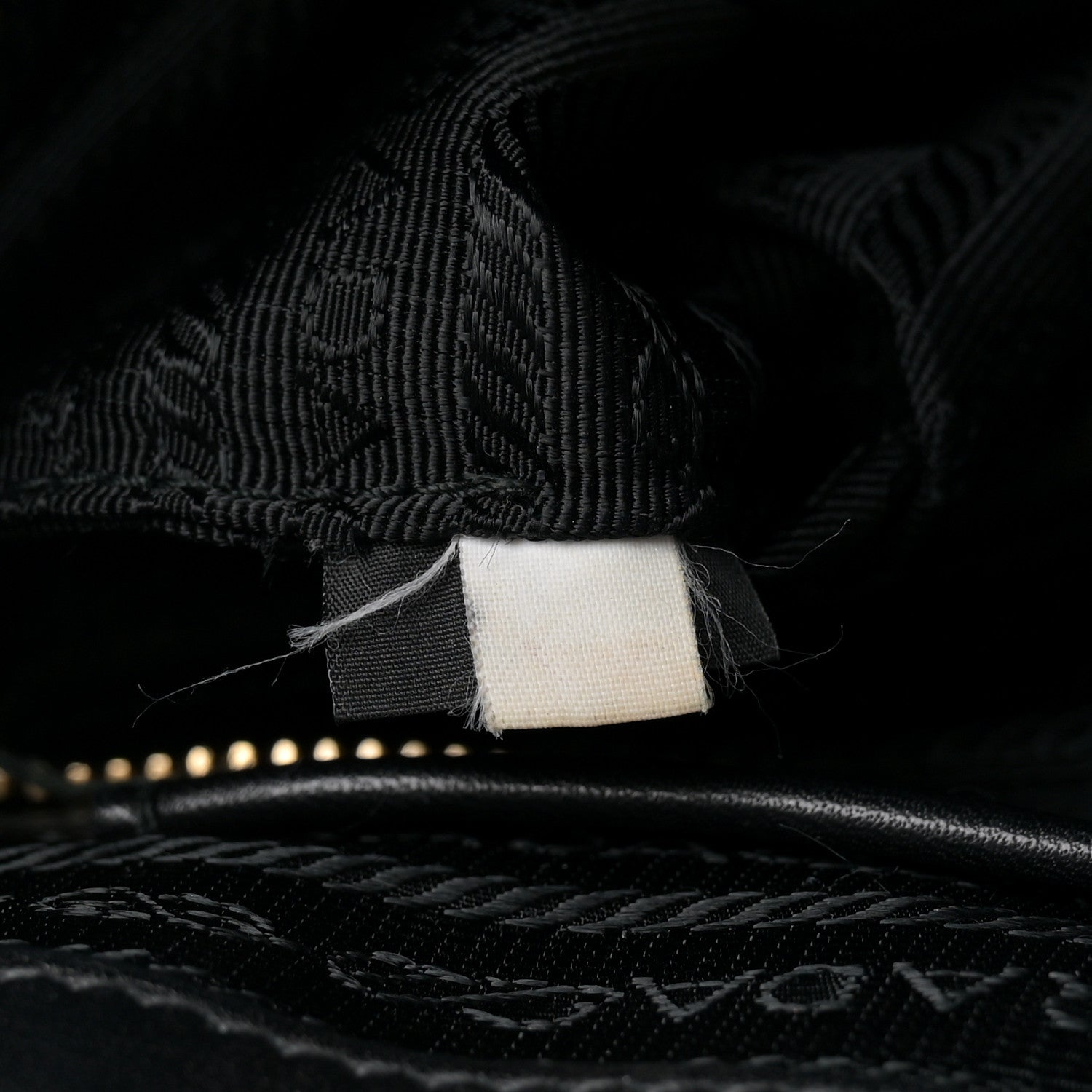 Prada Tessuto Nylon Soft Calfskin Shopping Satchel Black 7 of 11